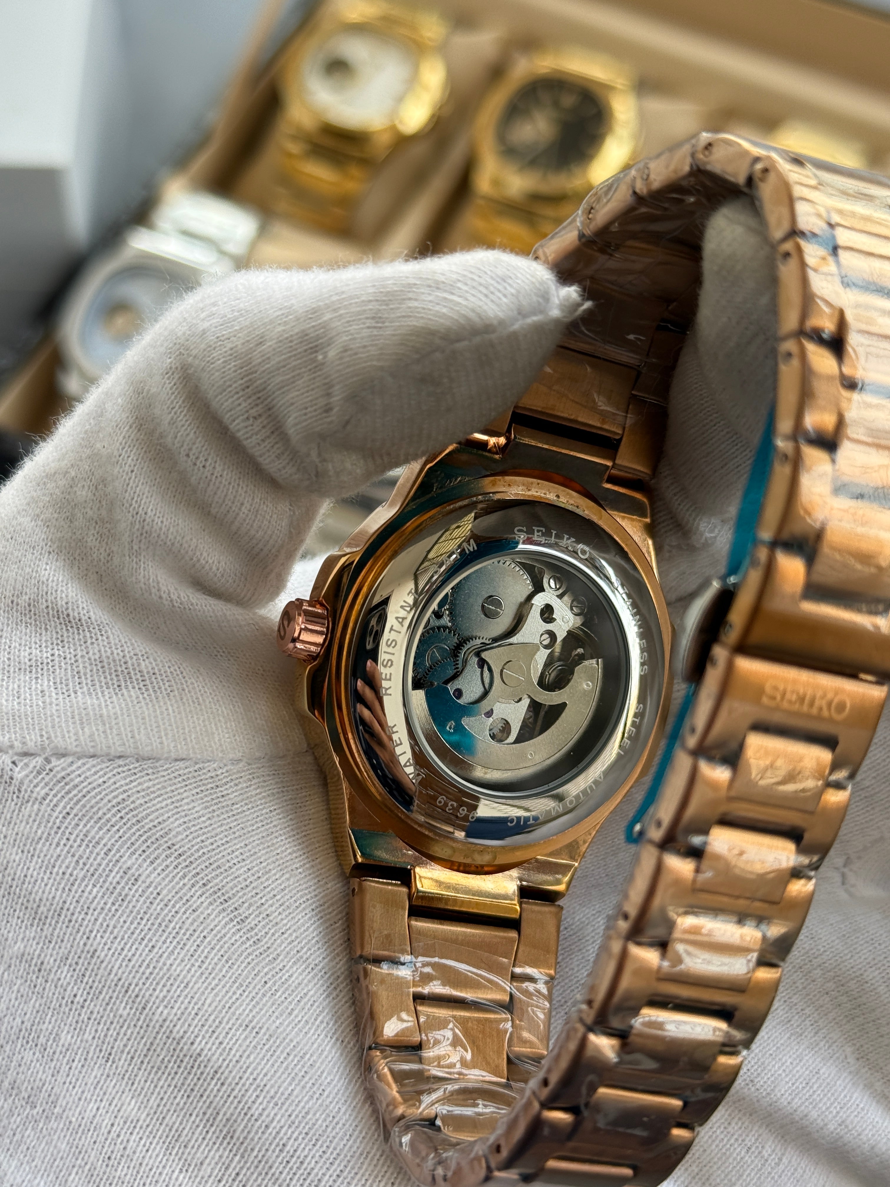 Sei_ko Nautilus Mod Automatic Premium Chocolate Dial