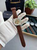 Tommy_Hilfiger Automatic premium leather strap with warranty
