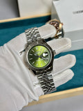 Seiko Date Just Classic Olive Green