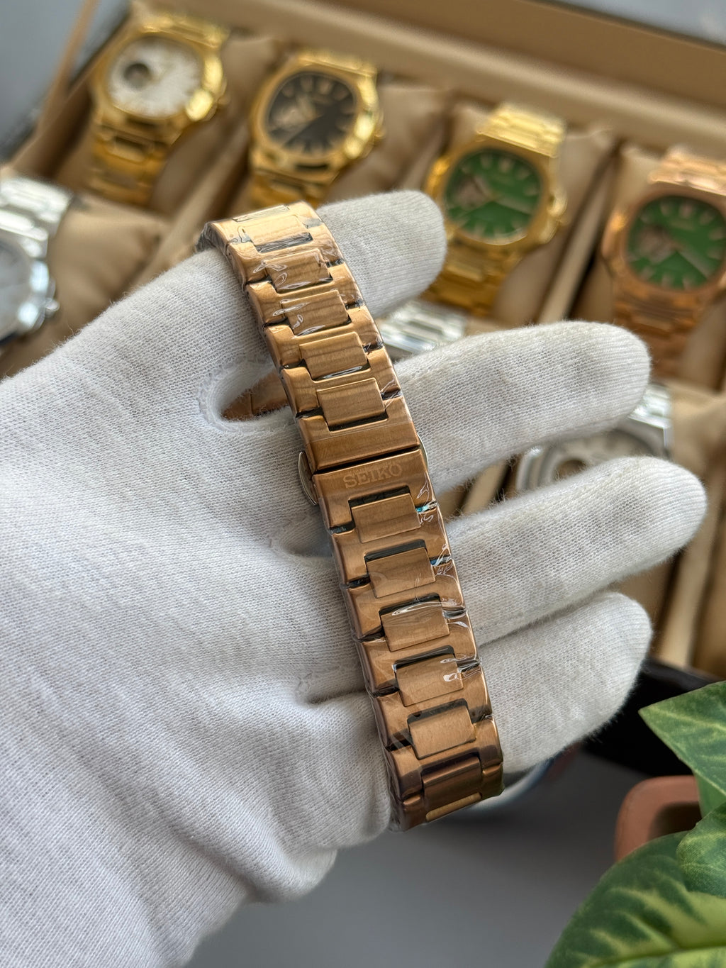 Sei_ko Nautilus Mod Automatic Premium Chocolate Dial