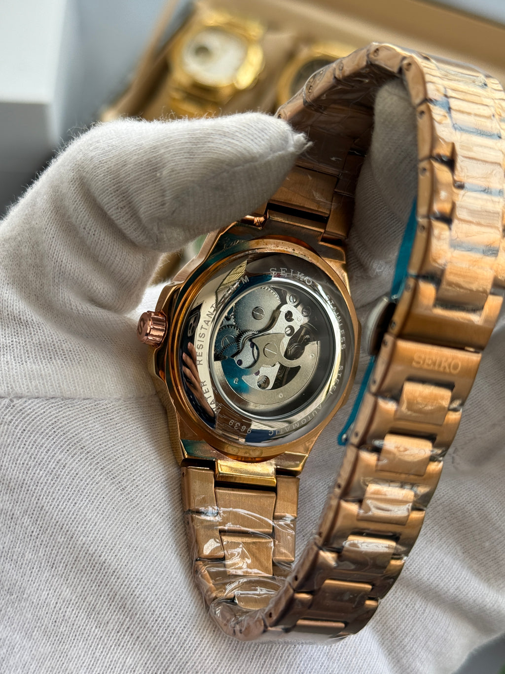 Sei_ko Nautilus Mod Automatic Premium Rose Gold White