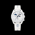 Omeg_a Swatc_h Sun Moon All Working Frost White Limited Edition